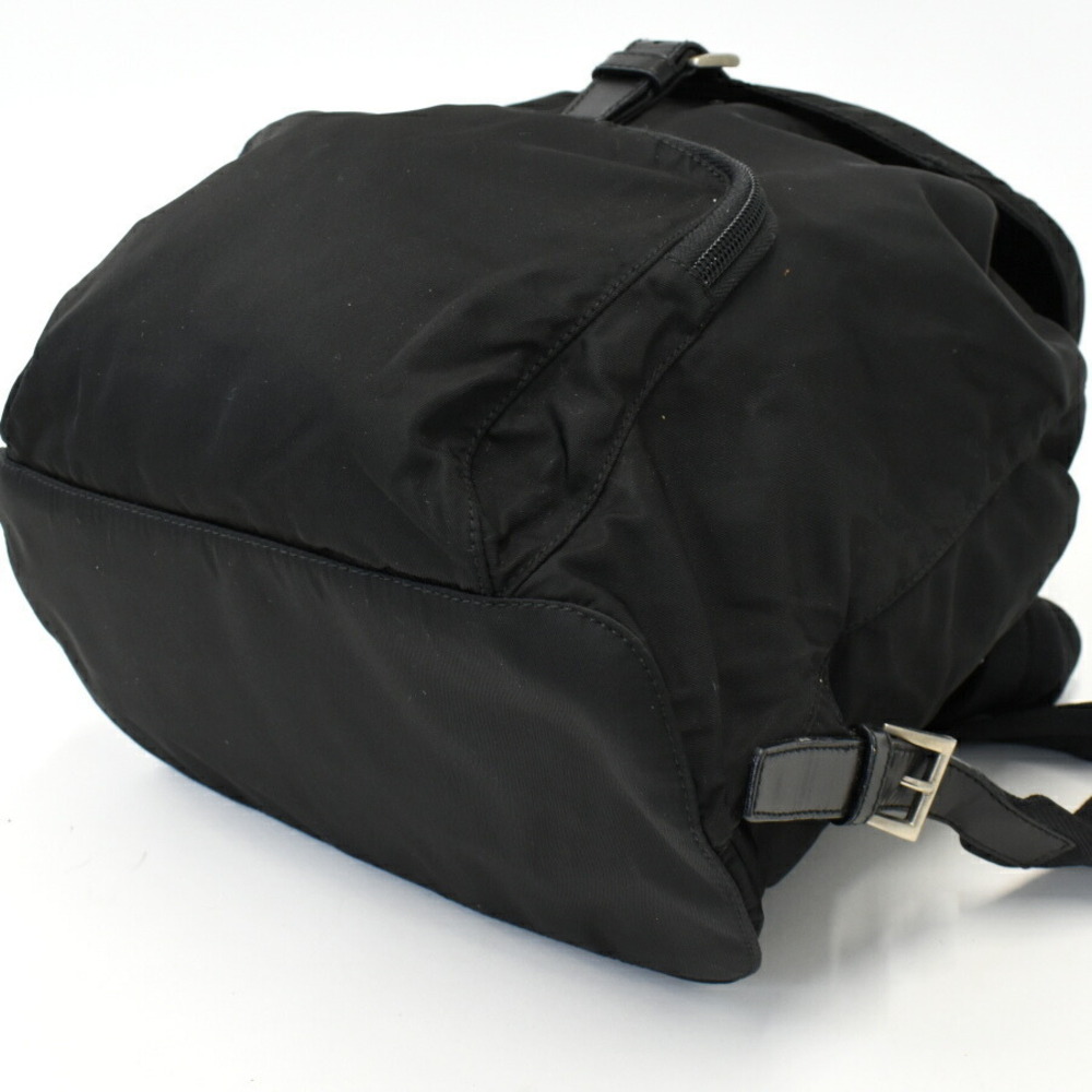 Prada Backpack Triangle Logo Black - image 6